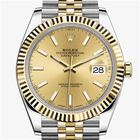 datejust rolex oro acciaio|orologio Datejust 41.